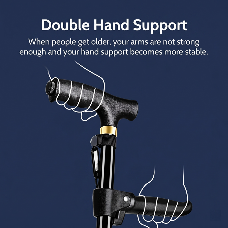 Dual Handle Walking Support